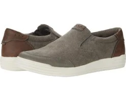 Nunn Bush City Walk Canvas Moc Toe Slip-On