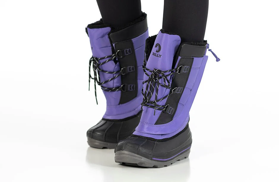 Clarks Store -Clarks Store purple billy ice winter boots 582843